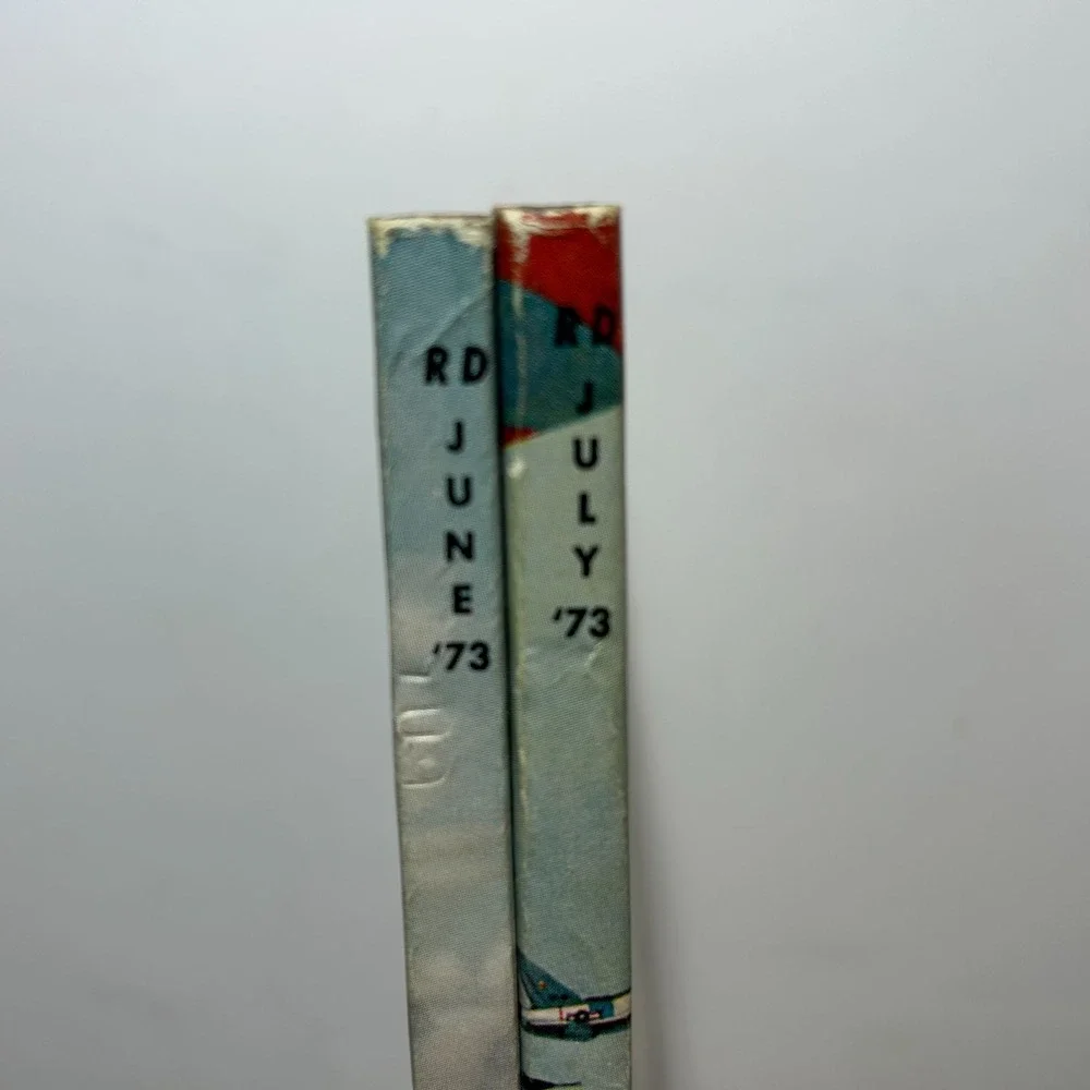 1973 June July READER'S DIGEST MAGAZINE Vintage History Short Stories Funny‎ Ads